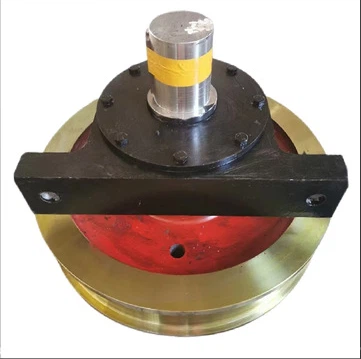 Bánh xe cần cẩu mặt bích đơn